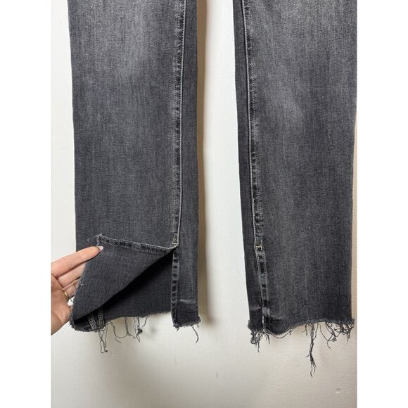 DL1961 Patti Straight Black Jeans Rock Grunge Casual Modern Casual Classic 27 - Picture 2 of 8